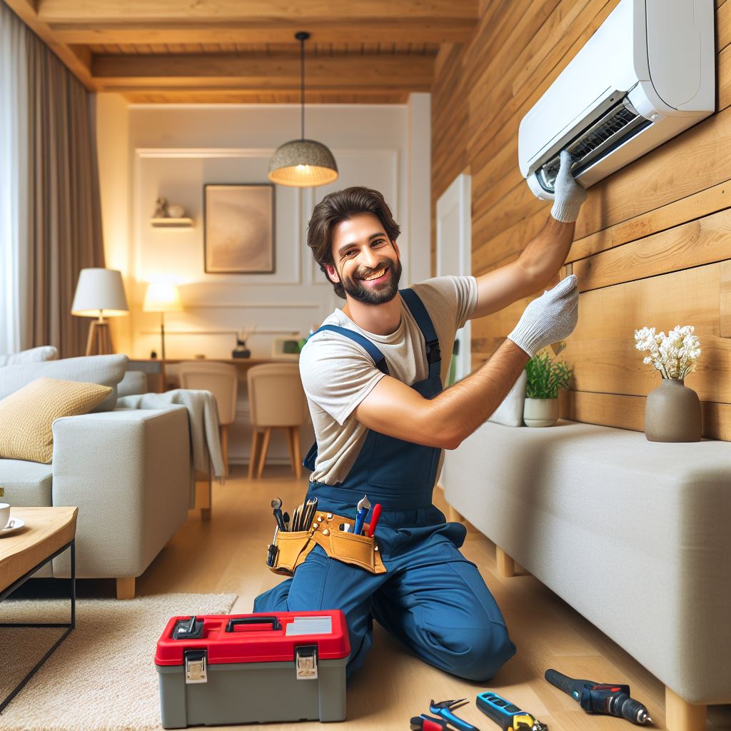Transform your space with our precision split unit installations. Our skilled technicians ensure efficient cooling solutions for ultimate comfort. Experience professional service with Smart Technical Services!
